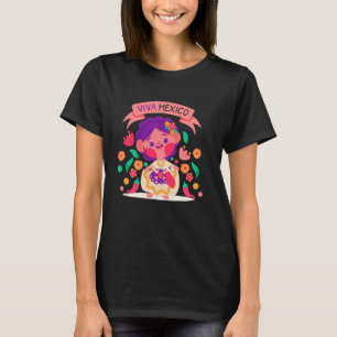 Lele Mexicaanse Pop ¡Que viva México! T-shirt