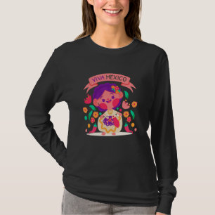 Lele Mexicaanse pop ¡Que viva México! T-shirt