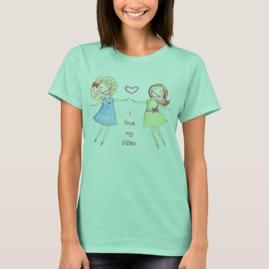 LeLe ~ Sisters T-shirt (Voorkant)