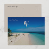 Leleuvia Island Fiji Briefkaart (Voorkant / Achterkant)