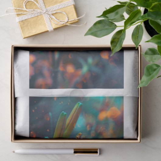 Lelie Bloem6 Tissuepapier (Geschenk)