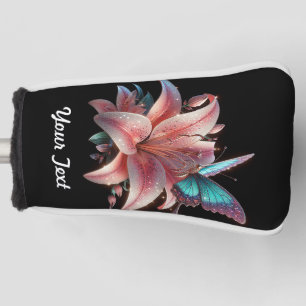 Lelie Bloem & Vlinder Golfheadcover