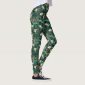 lelie Bloem Workout Calla lelies Fonkelende Moeder Leggings (Rechts)
