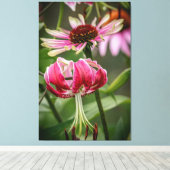 Lelie  canvas afdruk (Insitu (Houten vloer))