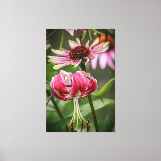 Lelie  canvas afdruk (Voorkant)