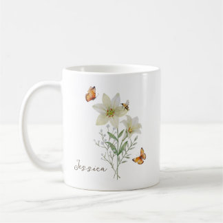 Lelie Geboortemaand Bloem Koffiemok