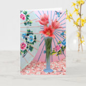 Lelie II van de droom Kaart (Gele Bloem)