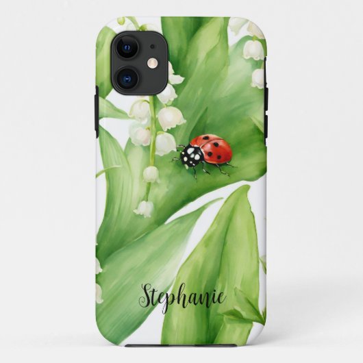 Lelie Ladybug Case-Mate iPhone Case (Achterkant)