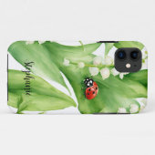 Lelie Ladybug Case-Mate iPhone Case (Achterkant (horizontaal))
