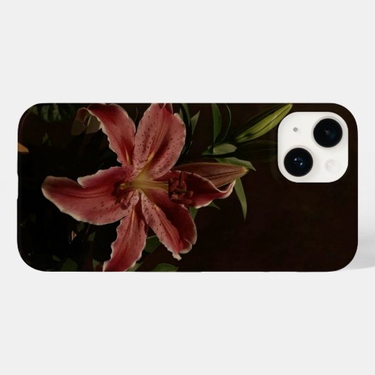 lelie mooi Case-Mate iPhone case (Achterkant (horizontaal))