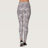 Lelie rozijn roos leggings (Achterkant)