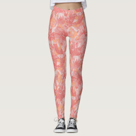 Lelie salsa abrikoos leggings