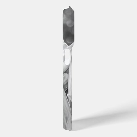 Lelie van de Nijl Close Up Black & White Case-Mate iPhone Case (Achterkant / Rechts)