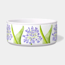 Lelie van de Nijl op een Salade Bowl Voerbakje