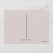 Lelie van de Vallei Beste Paaswensen Briefkaart (Achterkant)