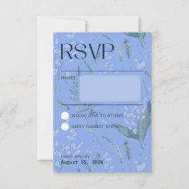 Lelie van de vallei - Blauwe Collatie RSVP