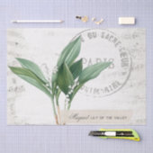 Lelie van de Vallei Bloem Franse Muziek Decoupage Tissuepapier (Craft)