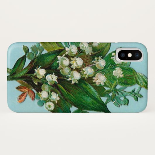  Lelie van de Vallei Bloemen Case-Mate iPhone Case (Achterkant (horizontaal))