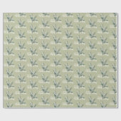 Lelie van de Vallei Bloemen Gelukkige Moederdag Cadeaupapier (Vlak)