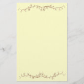 lelie van de vallei briefpapier (Voorkant)