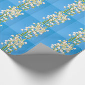 lelie van de vallei cadeaupapier (Hoek)