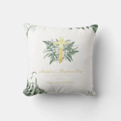 Lelie van de vallei | Doopsel doop Keepsake Kussen (Voorkant)