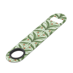 Lelie van de vallei en lieveheersbeestjes symmetri speed flessenopener