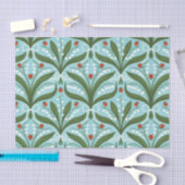 Lelie van de vallei en lieveheersbeestjes symmetri tissuepapier (Craft)