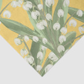 Lelie van de vallei Floral Tissuepapier (Detail)