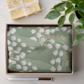 Lelie van de vallei Floral Tissuepapier (Geschenk)