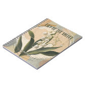 Lelie van de Vallei  mei Geboorte Maand Bloem Notitieboek (Linkerzijde)