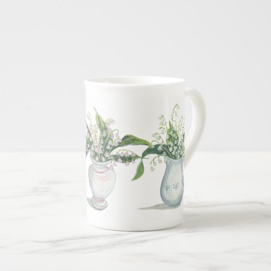 Lelie van de Vallei mok (Voorkant rechts)