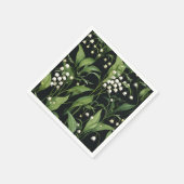 Lelie van de vallei patroon servet (Hoek)