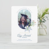 Lelie van de Valley Afstuderen Kaart (Staand voorkant)