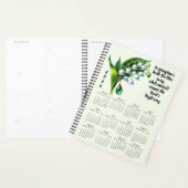 Lelie van het dal & Smaragd Mei Vers – 2026 Volled Planner (Display)