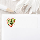  lelie van het Valley Heart Address Label (Insitu)