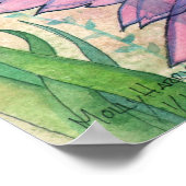 Lelie van Liefdesfee Posterprint Poster (Hoek)