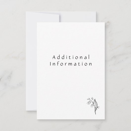 Lelie van Vallei | Sage Green Sla de datum op (Achterkant)