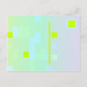 Leliebloem met rand Briefkaart (Achterkant)