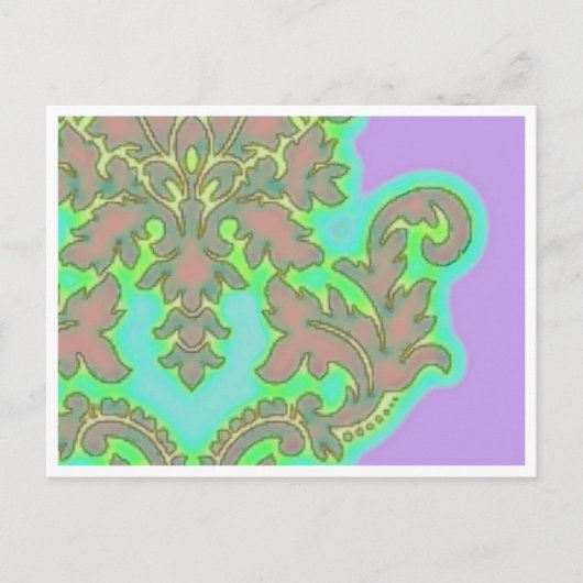 Leliebloem met rand Briefkaart (Voorkant)