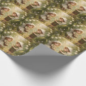 Leliebosfeeën Cadeaupapier (Hoek)