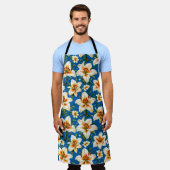 Leliemotief Schort (Gedragen)