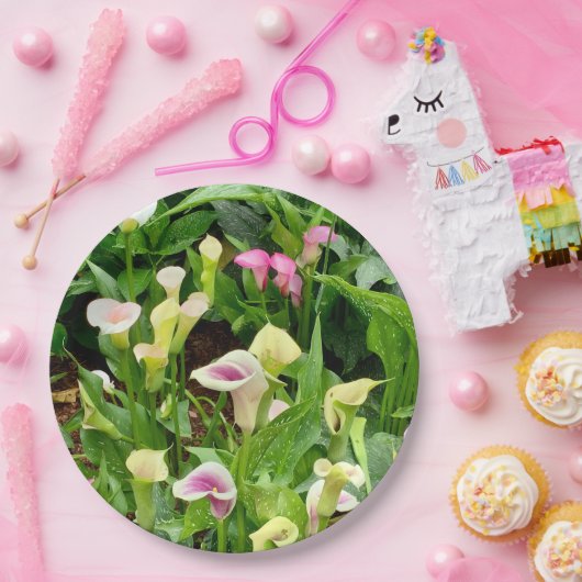 Leliepapier. bord (Feest)