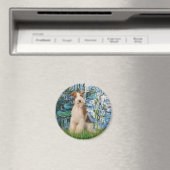 Lelies 1 - Wire Fox Terrier 3 Magneet (Insitu (Vaatwasser))
