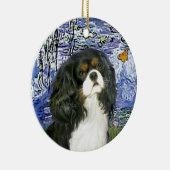Lelies 6 - Cavalier (driekleurig) Keramisch Ornament (Rechts)