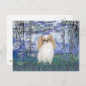 Lelies 6 - Japanse kin (L1) Briefkaart (Voorkant / Achterkant)