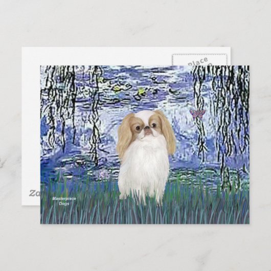 Lelies 6 - Japanse kin (L1) Briefkaart (Voorkant / Achterkant)