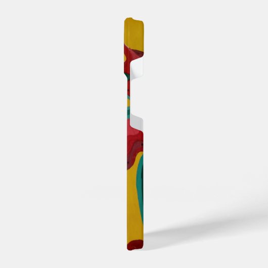 lelies, bloemen, abstractie, abstractionisme, iPhone hoesje (Linkerkant)