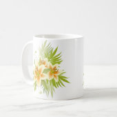 Lelies in de lente koffiemok (Voorkant links)