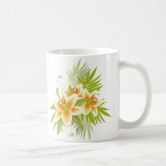 Lelies in de lente koffiemok (Rechts)